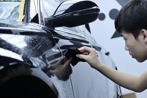 8.5mil TPU Termoplastik Poliüretanlar Şeffaf Plastik Otomotiv Koruyucu Film