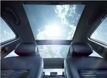 Parlak Siyah PPF Boya Koruma Panoramik Sunroof Filmi Buz Zırhı