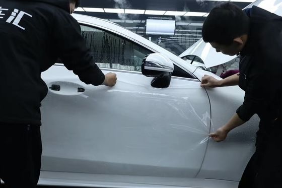 Arabalar İçin 7.5mil Termoplastik Poliüretanlar Şeffaf Boya Koruyucu Film