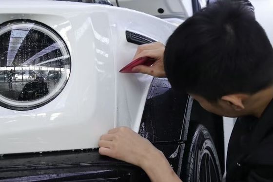 6.5mil Şeffaf Vinil Wrap TPU Boya Koruma Filmi Lekeye Dayanıklı